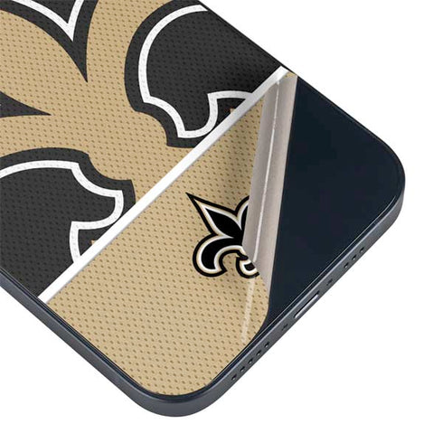 NFL New Orleans Saints Zone Block iPhone 15 Skin