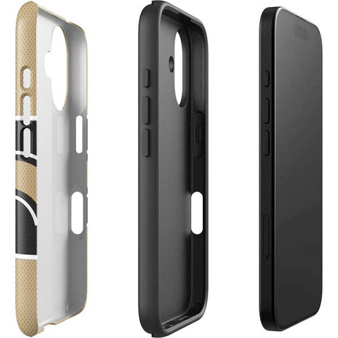 NFL New Orleans Saints Zone Block iPhone 16 Impact Case