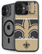 NFL New Orleans Saints Zone Block iPhone 16 Kickstand Case