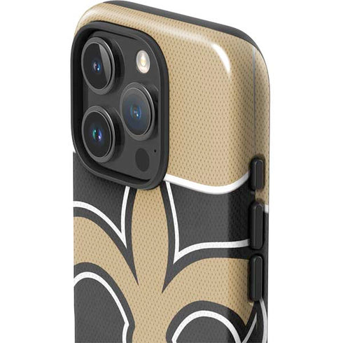 NFL New Orleans Saints Zone Block iPhone 16 Pro Impact Case