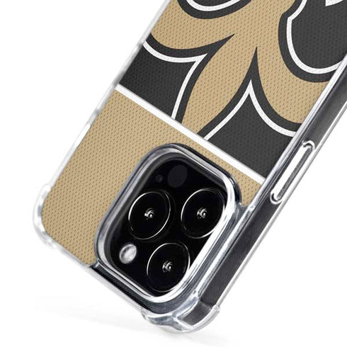 NFL New Orleans Saints Zone Block iPhone 16 Pro Max MagSafe Case