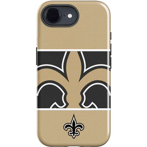 NFL New Orleans Saints Zone Block iPhone 16e Impact Case