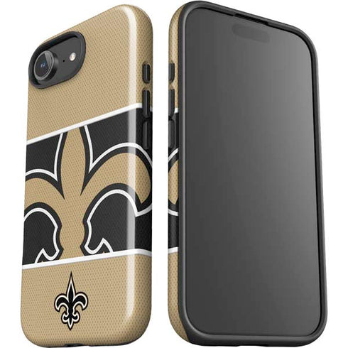 NFL New Orleans Saints Zone Block iPhone 16e Impact Case