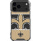 NFL New Orleans Saints Zone Block iPhone 18 Pro Max Clear Case
