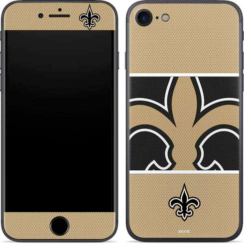NFL New Orleans Saints Zone Block iPhone 8 Skin