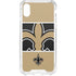 NFL New Orleans Saints Zone Block iPhone XS Clear Case