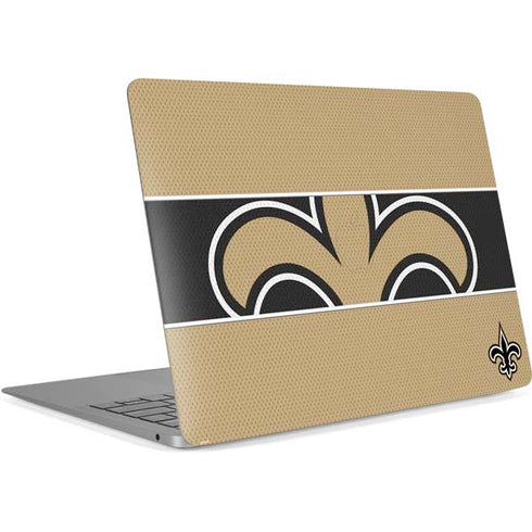 NFL New Orleans Saints Zone Block Apple MacBook Air Skin