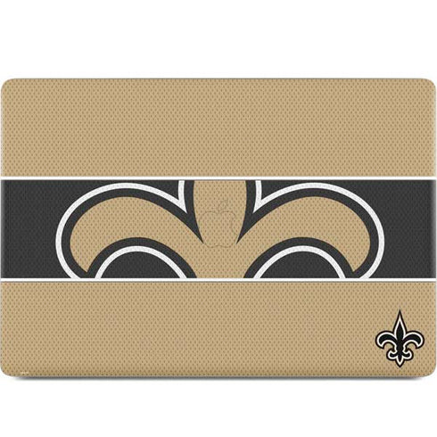 NFL New Orleans Saints Zone Block MacBook Skins