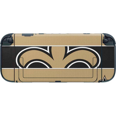 NFL New Orleans Saints Zone Block Nintendo Switch 2 (2025) with Joy-Con Skin