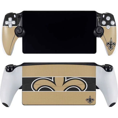 NFL New Orleans Saints Zone Block PlayStation Portal Remote Player Skin