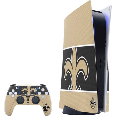 NFL New Orleans Saints Zone Block PlayStation PS5 Skins