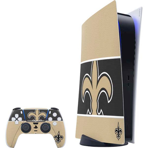 NFL New Orleans Saints Zone Block PlayStation PS5 Skins