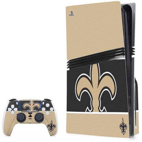 NFL New Orleans Saints Zone Block PlayStation PS5 Skins