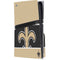 NFL New Orleans Saints Zone Block PS5 Pro Disk Console Skin