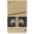 NFL New Orleans Saints Zone Block PS5 Slim Digital Edition Console Skin