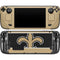 NFL New Orleans Saints Zone Block Steam Deck Handheld Gaming Computer OLED Skin