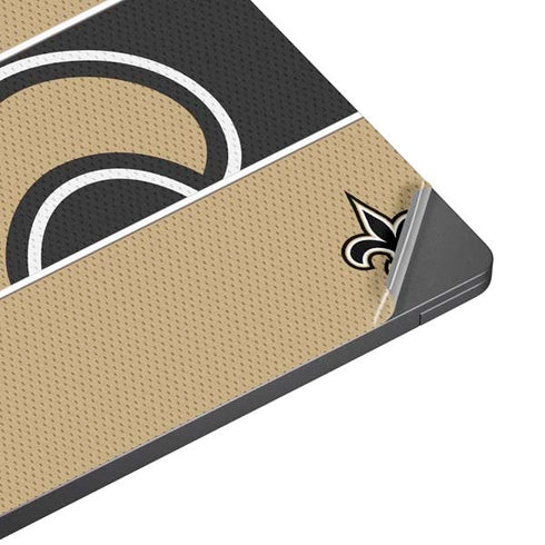 NFL New Orleans Saints Zone Block Surface Laptop 7 13.8in Skin