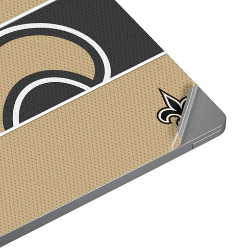 NFL New Orleans Saints Zone Block Laptop Skins