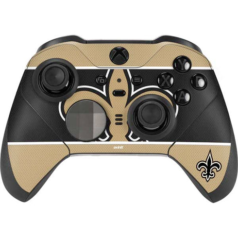 NFL New Orleans Saints Zone Block Xbox Elite Wireless Controller Series 2 Skin