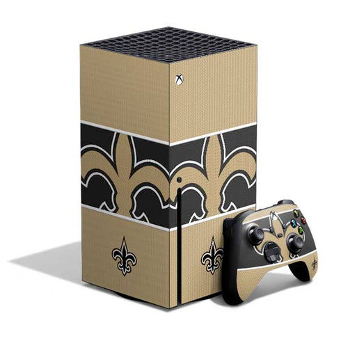 NFL New Orleans Saints Zone Block Xbox Series X Skins
