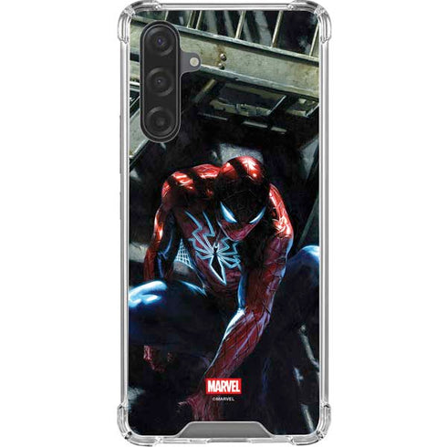 Marvel Spiderman New Suit Spiderman Galaxy A17 Clear Case
