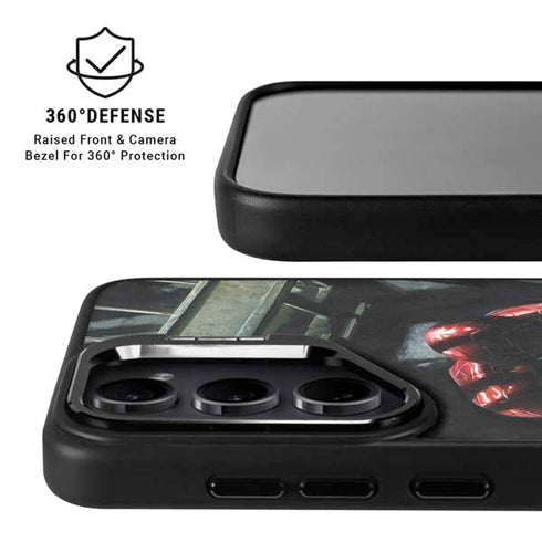 Marvel Spiderman New Suit Spiderman Galaxy S25 Kickstand Case