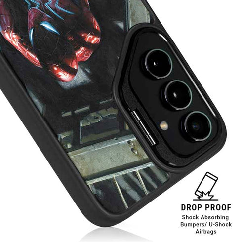 Marvel Spiderman New Suit Spiderman Galaxy S25 Ultra Kickstand Case