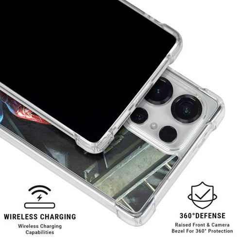 Marvel Spiderman New Suit Spiderman Galaxy S26 Ultra Clear Case