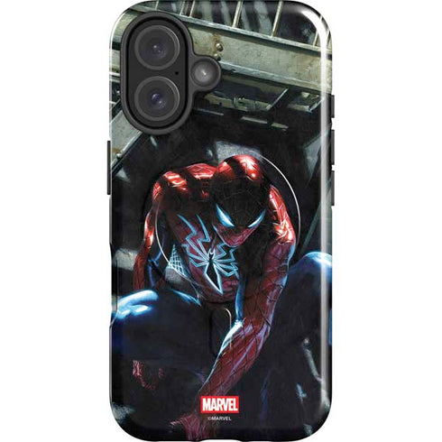 Marvel Spiderman New Suit Spiderman iPhone 16 Plus Magsafe Impact Case