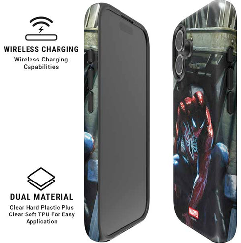 Marvel Spiderman New Suit Spiderman iPhone 16 Plus Magsafe Impact Case