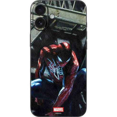 Marvel Spiderman New Suit Spiderman iPhone 16 Plus Skin