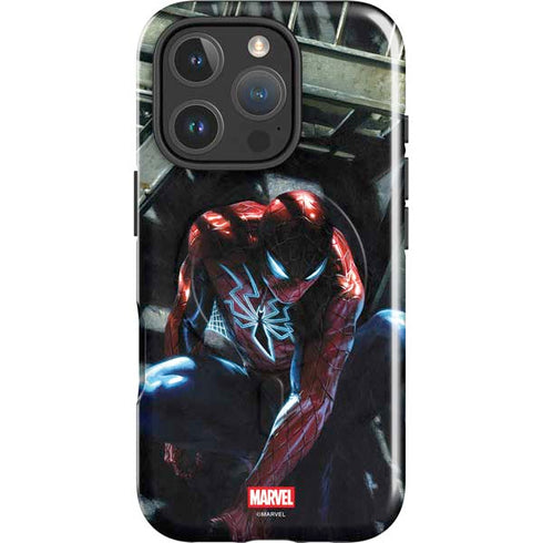 Marvel Spiderman New Suit Spiderman iPhone 16 Pro Max Magsafe Impact Case