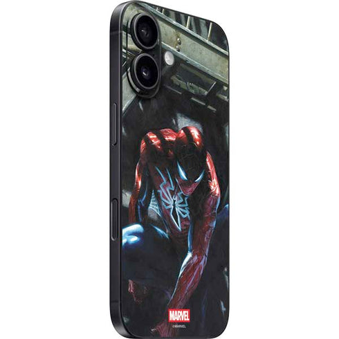 Marvel Spiderman New Suit Spiderman iPhone 16 Skin