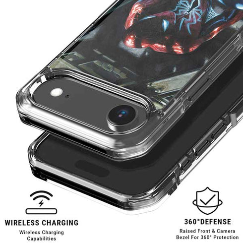 Marvel Spiderman New Suit Spiderman iPhone 17 Air Clear Case