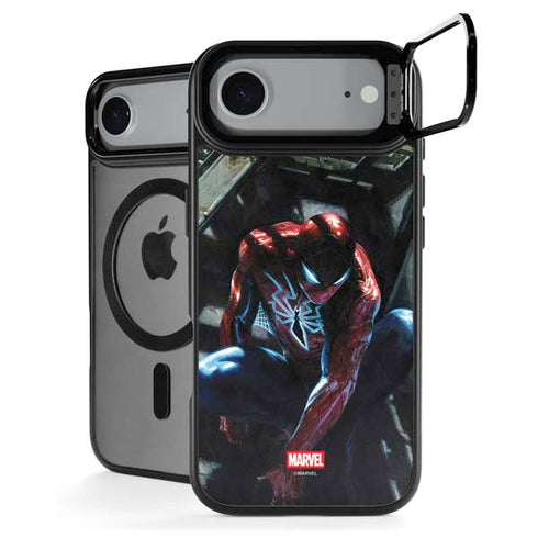 Marvel Spiderman New Suit Spiderman iPhone 17 Air Kickstand Case