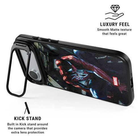 Marvel Spiderman New Suit Spiderman iPhone 17 Air Kickstand Case