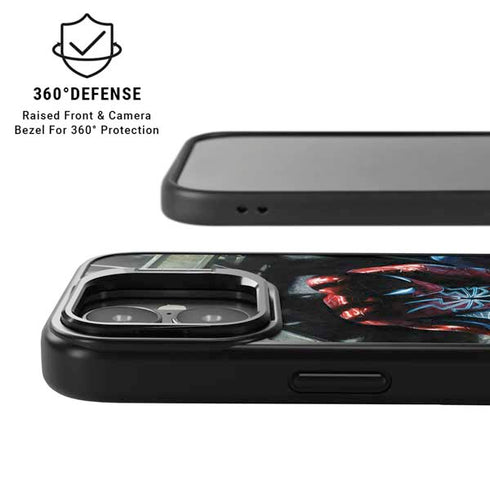 Marvel Spiderman New Suit Spiderman iPhone 17 Kickstand Case