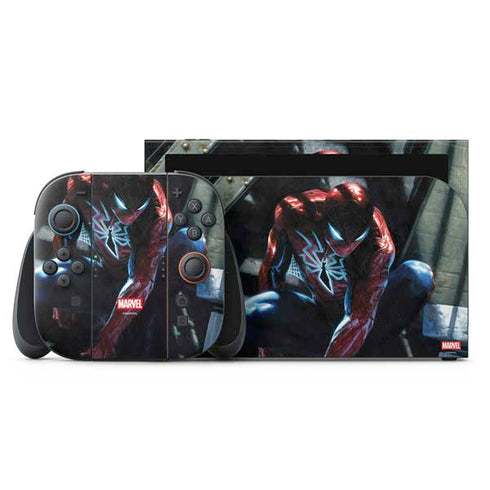 Marvel Spiderman New Suit Spiderman Nintendo Switch 2 (2025) with Joy-Con Skin