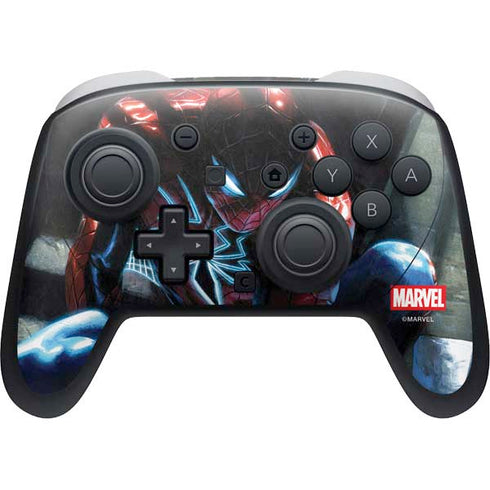 Marvel Spiderman New Suit Spiderman Nintendo Switch 2 (2025) Pro Controller Skin