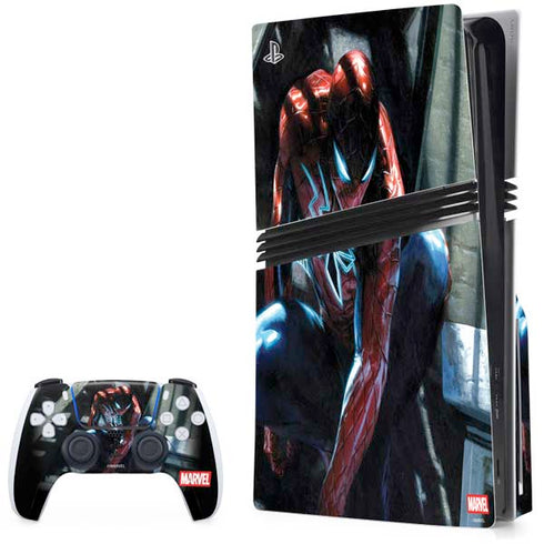 Marvel Spiderman New Suit Spiderman PlayStation PS5 Skins