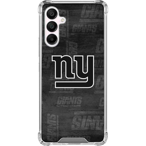 NFL New York Giants Black & White Galaxy A16 5G Clear Case