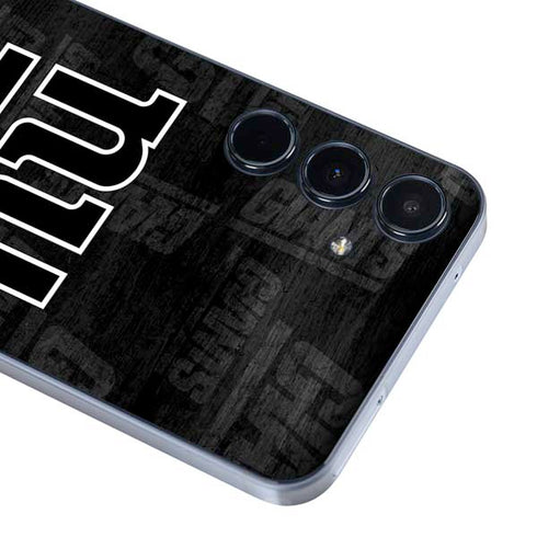 NFL New York Giants Black & White Galaxy A35 5G Skin