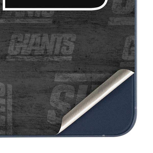 NFL New York Giants Black & White Galaxy A35 5G Skin