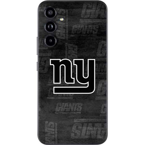 NFL New York Giants Black & White Galaxy A54 5G Skin