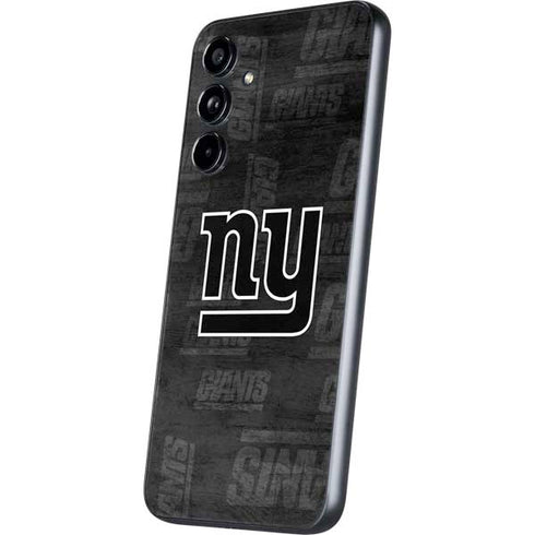NFL New York Giants Black & White Galaxy A54 5G Skin