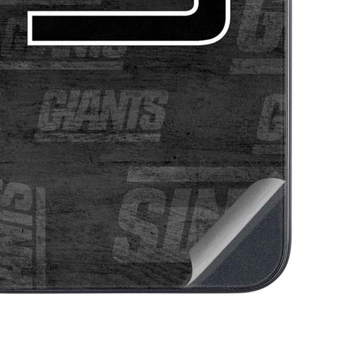 NFL New York Giants Black & White Galaxy A54 5G Skin