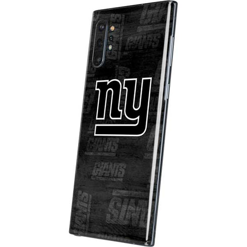NFL New York Giants Black & White Galaxy Note 10 Plus Skin