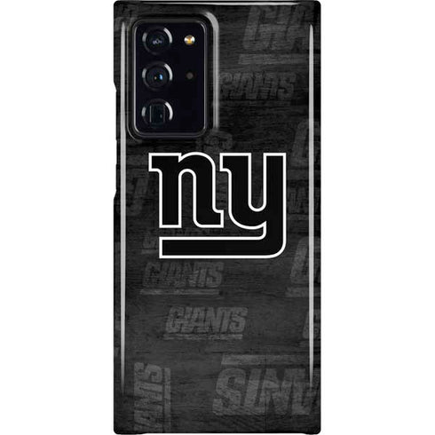 NFL New York Giants Black & White Galaxy Cases