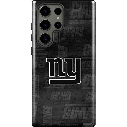 NFL New York Giants Black & White Galaxy S23 Ultra Pro Case
