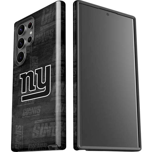 NFL New York Giants Black & White Galaxy S23 Ultra Pro Case